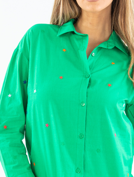 Camasa Dama SprinkleStar Verde