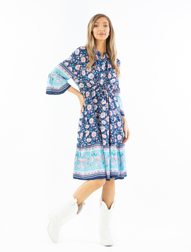 Rochie Dama TheaOne Bleumarin