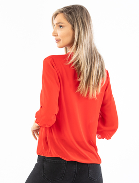 Bluza Dama Voal Allison Rosu