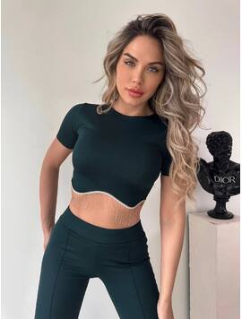 Compleu Dama Lycra Aisha Negru