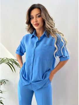 Compleu Dama 2 Piese Phebe Albastru