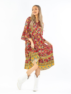 Rochie Dama ElviraStyle Grena