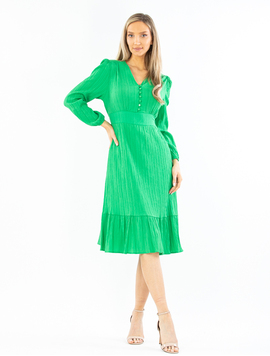 Rochie Dama Bumbac Ananda Verde