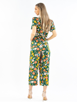 Salopeta Dama Bumbac Nalini Verde