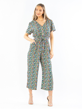 Salopeta Dama Bumbac Nalini Multicolor II