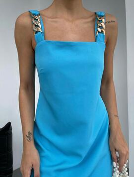 Rochie Dama Vascoza Lethia Bleu
