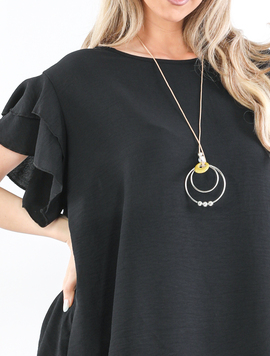 Bluza Dama Panza Lethia One Negru