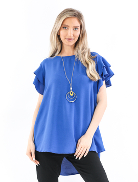 Bluza Dama Panza Lethia One Albastru