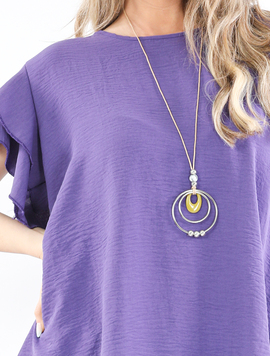 Bluza Dama Panza Lethia One Mov Inchis