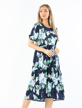 Rochie Dama Vascoza Ramya Bleumarin