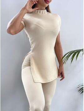 Compleu Dama 2 Piese AqueneOne Bej