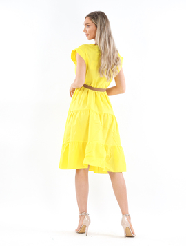 Rochie Dama Rosanna Galben