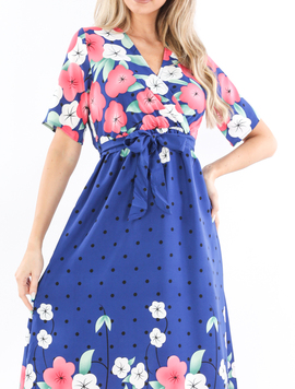 Rochie Dama JenniferStyle Bleumarin