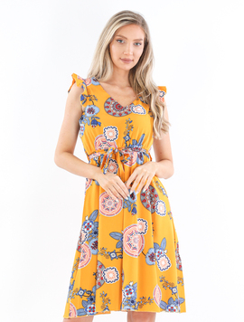 Rochie Dama LolitaOne Mustar