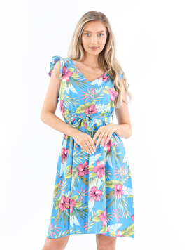 Rochie Dama LolitaOne Albastru Deschis