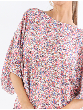 Bluza Dama Vascoza AliciaOne Alb cu Roz Fanat