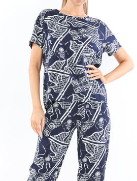 Compleu Dama Panza Electric Wear Bleumarin