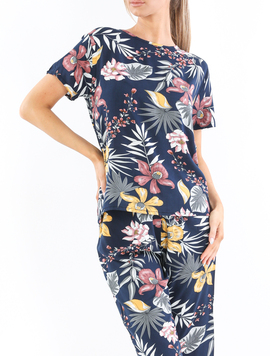 Compleu Dama Panza Electric Wear Bleumarin cu Grena