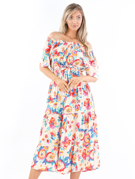 Rochie Dama AmayaOne Crem