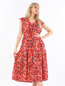 Rochie Dama Vascoza AmberOne Portocaliu
