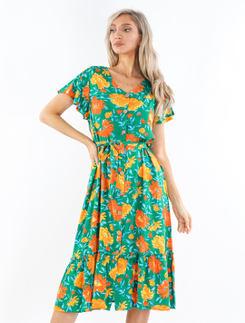 Rochie Dama Vascoza NatasaOne Verde