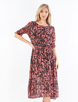 Rochie Dama YasmineOne Corai cu Negru