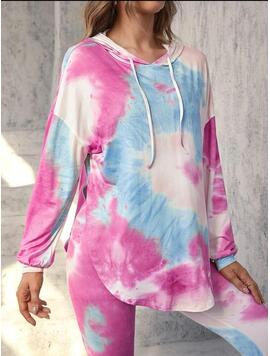 Compleu Dama 2 Piese AllisonOne Bleu cu Mov