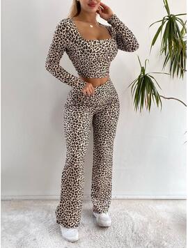 Compleu Dama EveaStyle Leopard