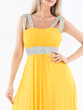 Rochie Dama Divina Galben