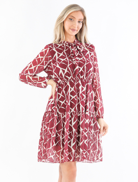 Rochie Dama Voal LindaOne Grena