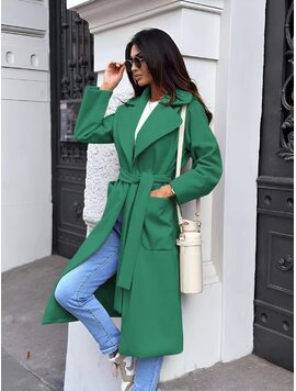 Palton Dama Scarllet Verde