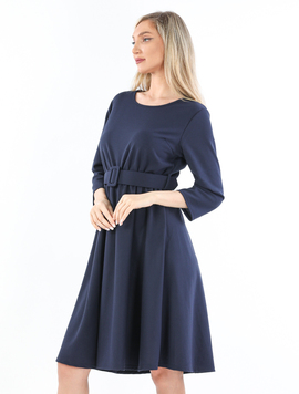 Rochie Dama BelaStyle Bleumarin