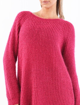 Pulover Dama Carmen Fucsia