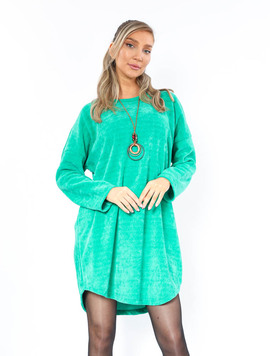 Rochie Dama Pandantiv Verde Deschis