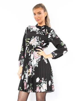 Rochie Dama FlowerCover Negru