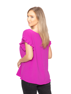 Bluza Dama cu Pandantiv Mov