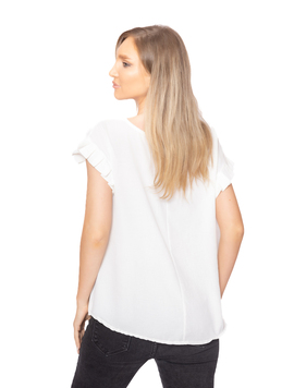 Bluza Dama cu Pandantiv Alb