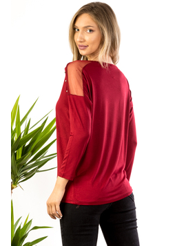 Bluza Dama ShoulderPerls Grena