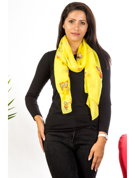 Esarfa Dama Viscoza Harper Galben