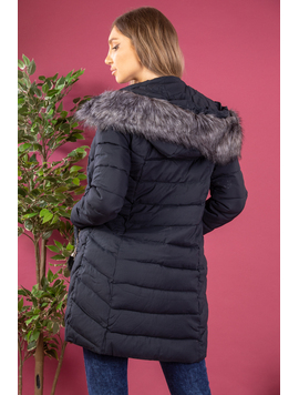 Geaca Dama Maxi Daria Bleumarin