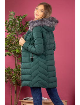 Geaca Dama Maxi Daria Verde