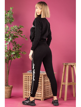 Compleu Dama Tricotat AestetycBiddy Negru
