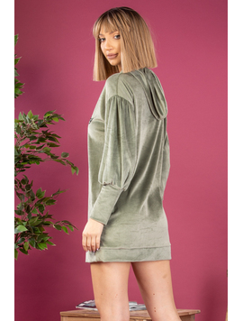 Rochie Hanorac VelvetParis Gri