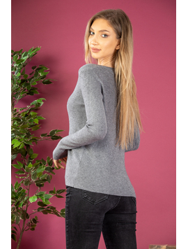 Pulover Dama SoftAnne Gri