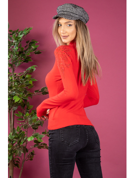 Pulover Dama Mccarthy Rosu