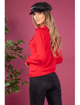 Pulover Dama Morrocca Rosu