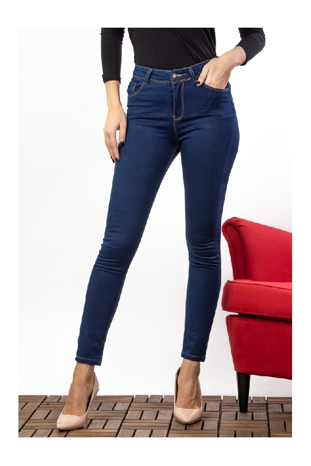 Blugi Dama PeddyFive Bleumarin