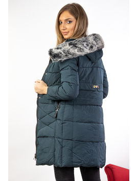 Geaca Dama TeddyOne Verde