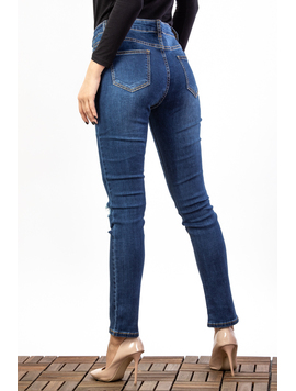 Blugi Dama Bumbac YellyFive Bleumarin