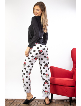 Pijama Dama Bumbac MinnieOnee Negru